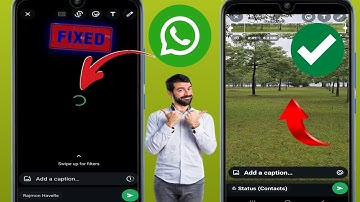 How to Fix Whatsapp Black Screen when Sending Video & Photo Status | Whatsapp Black Screen Problem
