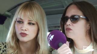 The Pierces interview at Isle of Wight Festival 2012