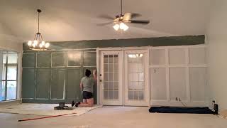 Home renovations: paint supplies board and batten wall, HOT NEW paint color 'Luxe' by Magnolia Home by Jennifer Volek 241 views 1 year ago 3 minutes, 35 seconds