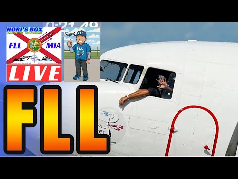 馃敶 LIVE | FLL Plane Spotting | Fort Lauderdale-Hollywood International Airport | October 14, 2025
