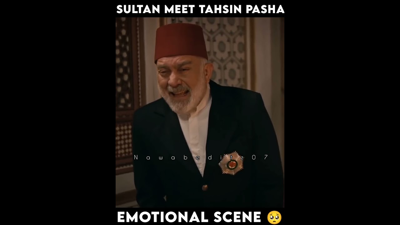 Tehsin Pasha Meet Sultan  Most emotional scene  Sultan AbdulHamid status  shorts  sadstatus