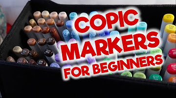 Copic Markers for Beginners - Tips, Tricks, and More... | Cadillac Cartoonz