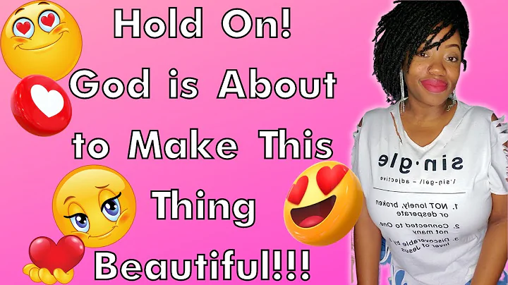 HOLD ON!! GOD IS ABOUT TO MAKE IT SO BEAUTIFUL 🤍🎉 #breakthrough #wait #prophetic #itscoming