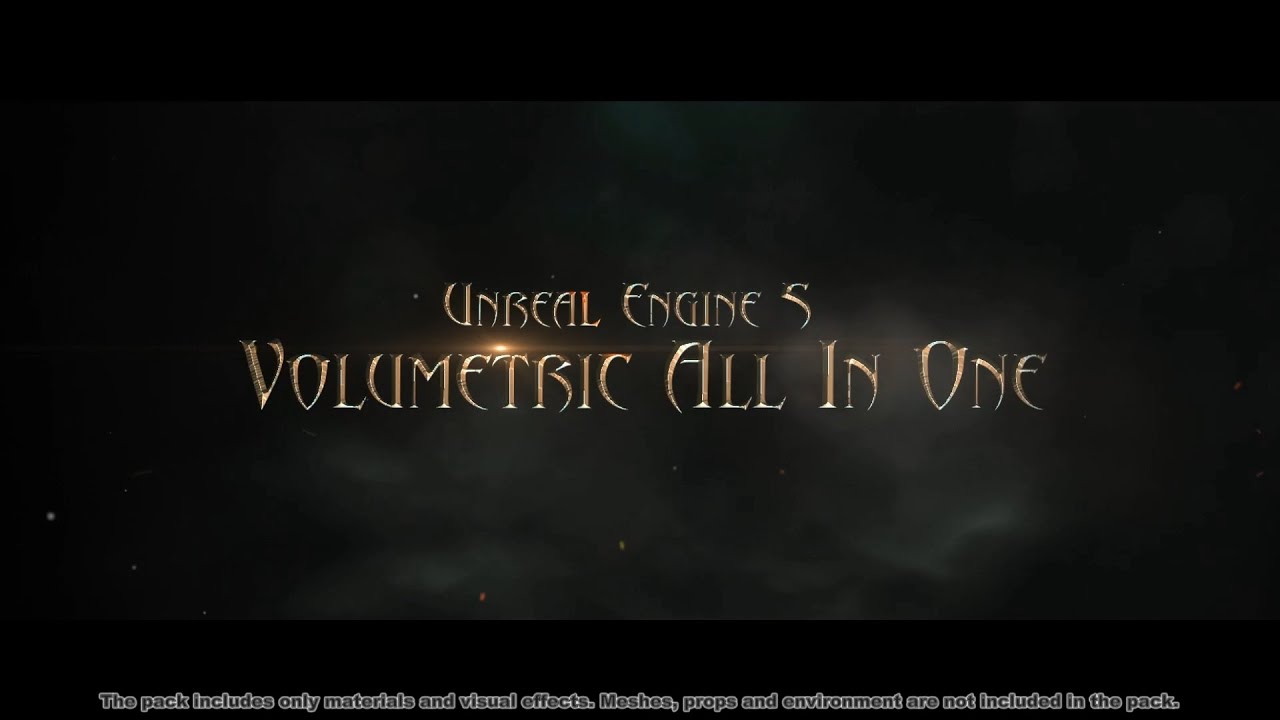 Volumetric All In One - Sky and Clouds demo (FAB) Unreal Engine 5 - YouTube