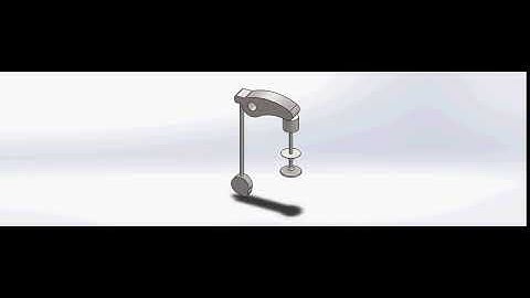 IC Engine valve train Simulation in Solidworks