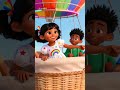 வானவில் பாடல் - Colorful Rainbow Song | Tamil Nursery Rhymes for Children's | Galatta Kids |Shorts