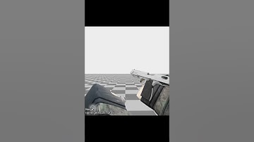Roblox (Blender) Desert Eagle .50 Animation test #shorts #short