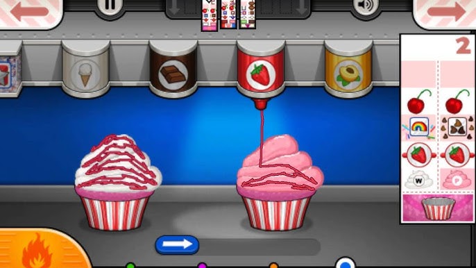 Papa's Cupcakeria To Go Rank 43:All Comet-Con Toppings Unlocked 