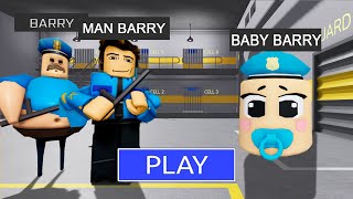 VERY SCARRY BARRY in SCARRY BARRY'S PRISON RUN! ★ New Scarry Barry Obby (#Roblox)