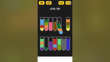 【Water Sort Puzzle】 Level 1381