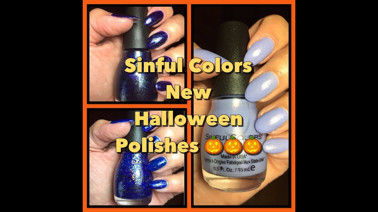 6. Sinful Colors Halloween Nail Polish Kit - wide 6