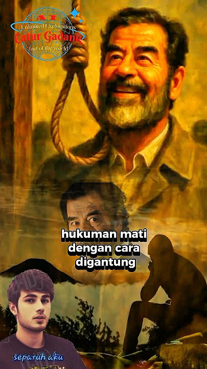 REAKSI SADDAM HUSSEIN KETIKA DI VONIS