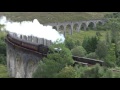 Glennfinnan viaduct and steamtrain 2016