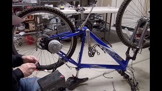 Powerful Electric Bike Conversion Part I (E-Bike Conversion Kit Installation)