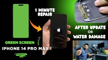 iPhone Repair Expert Reveals iPhone 14 Pro Max Green Screen FIX Techniques | Mobile Repair Academy