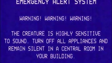EAS Scenario - The Creature: Do Not Go Outside
