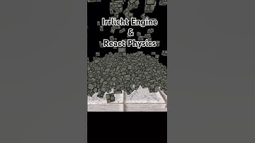 C++ OpenGL. React Physics & Irrlicht Engine Performance Test. #opengl #cpp #cplusplus #gamedev