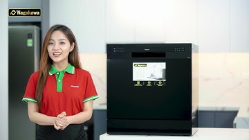 GIỚI THIỆU MÁY RỬA BÁT NAGAKAWA NK8D01M VÀ CÁCH SỬ DỤNG
