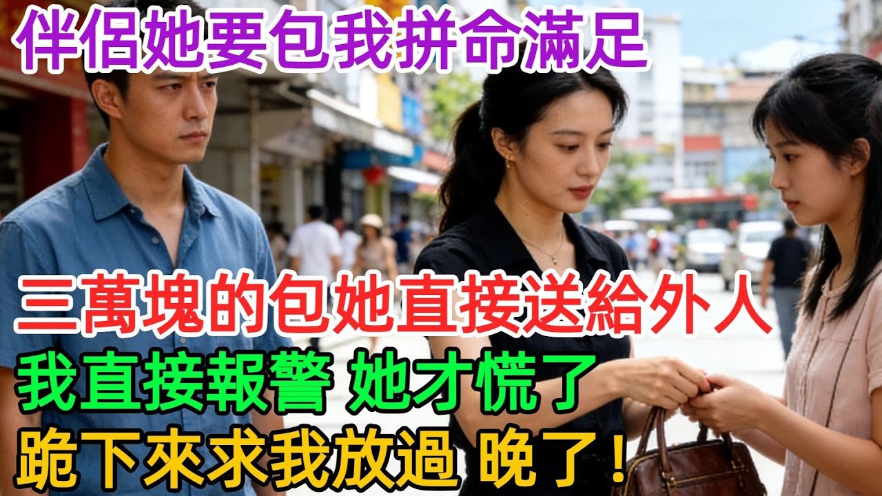 她要包我拼命滿足，三萬塊的包她看都不看，直接送給外人。我證據一拿，直接報警。她這才慌了，跪下來求我放過，我：晚了！#職場#有聲書#爽文#男頻#情感
