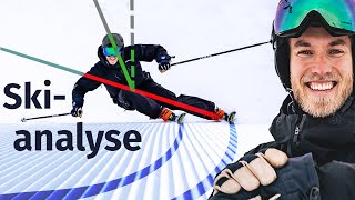 Besser Skifahren lernen: Geniale Video-Analyse der Skitechnik