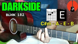 blink 182 - darkside guitar cover | guitar tutorial | easy guitar chords