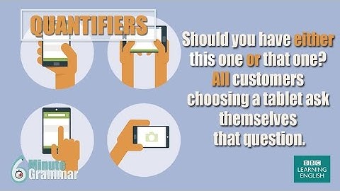 How to use quantifiers - 6 Minute Grammar
