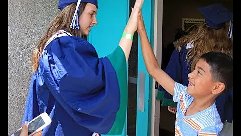 Grad Walk at Pat A. Diskin Elementary School