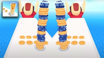 Pancake run 🥞🥪🍰 mobile game all levels walkthrough gameplay android and iOS #11