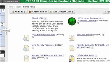 LTEC 1100 Survey into UNT WebCT