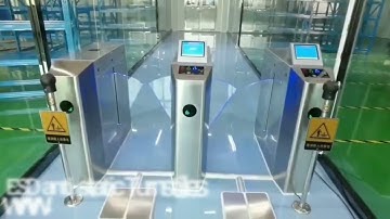 esd turnstile gate system