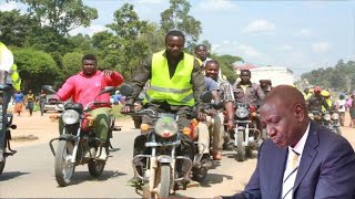 Ruto Wacha Wizi Hakuna Pikipikiangry Boda Boda Who Voted Ruto Destroys Him For Fake Promises