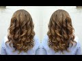 ЛОКОНЫ УТЮЖКОМ /HOW TO CURL HAIR WITH A STRAIGHTENER / VOLUME CURLS WITH A FLAT IRON