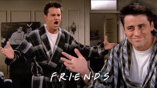 Joey Uses Chandler's Toothbrush | Friends