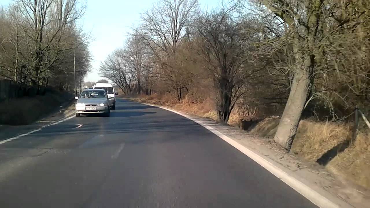 Strachocińska - C.H. Korona - WROCŁAW SAMOCHODEM (31.01.2012)