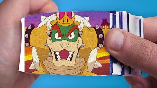 Mario Bros Bowser Transformation Flipbook