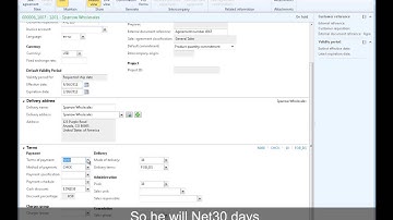 Microsoft Dynamics AX: How to Create Update and Follow Up on Sales Agreements
