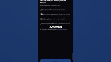 Answer the ACS Protocol Quiz in Coinbase! 🔥 ACS Protocol Quiz! #Coinbase #ACSProtocol #QuizAnswer