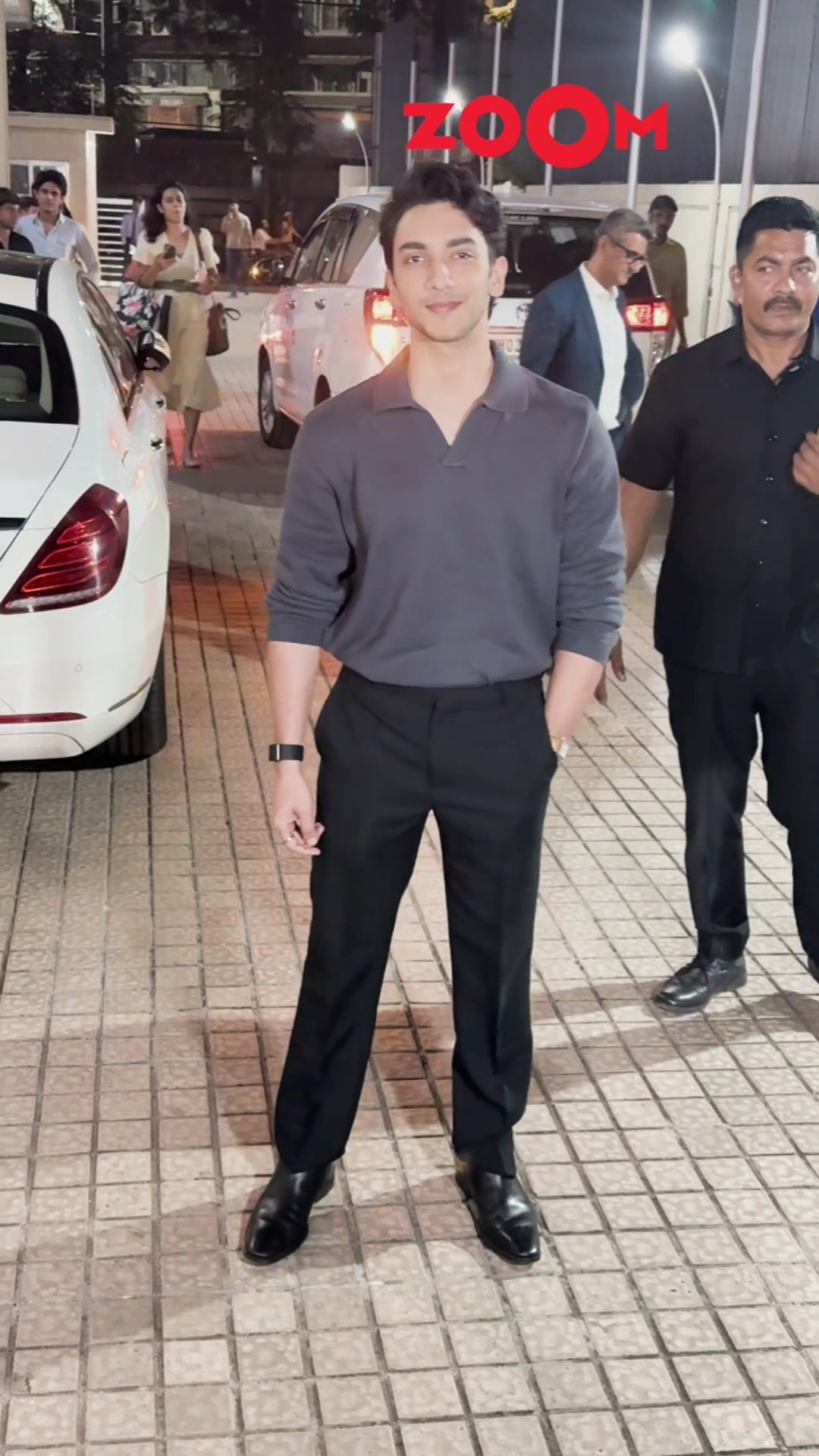 Vedang Raina ARRIVES in dapper look for the screening of Sky Force ? #vedangraina #shorts
