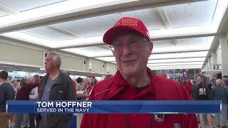 65th Badger Honor Flight returns home, celebrates local veterans