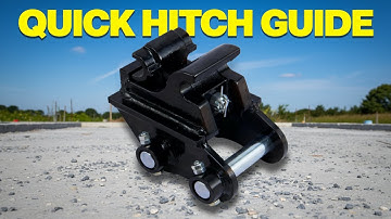 Chinese Mini Excavator Quick Hitch Installation