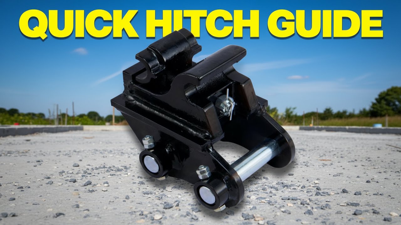 Chinese Mini Excavator Quick Hitch Installation