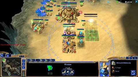 Protoss 3 gate Proxy oracle all in!