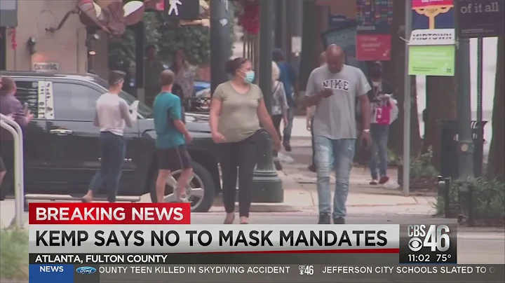 Gov. Kemp takes aim at local mask mandates