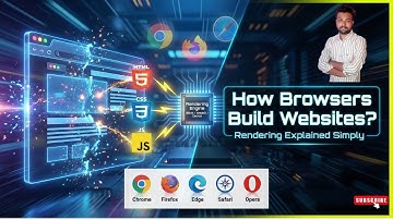 How a Webpage Loads Inside Your Browser 🌐 Full Rendering Process