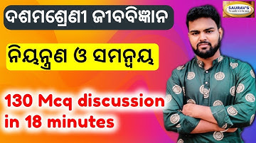 Niyantrana o samanwaya 10th class mcq l Niyantrana o samanwaya mcq l 10th class scl mcq