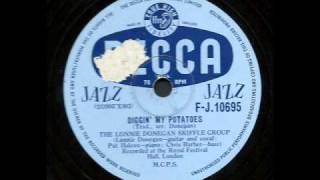 Lonnie Donegan, Skiffle on 78 rpm