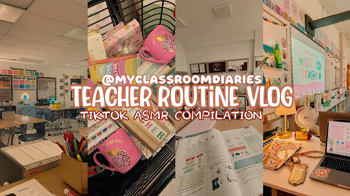 🍎 Teacher Routine Vlog | TikTok ASMR Compilation #2  // cr: @ myclassroomdiaries compilation 