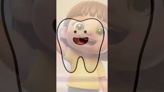 🪥 BRUSH BRUSH TIME! 🦷✨#shorts #kidssong #brushyourteeth #toothbrushing #youtubekids #funlearning