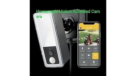Motion activated camera using esp32
