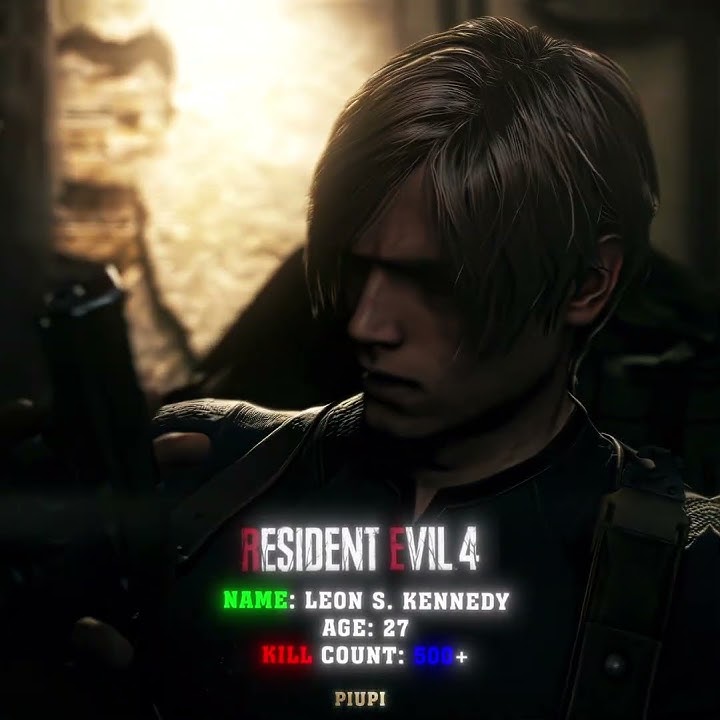 Leon S. Kennedy kill count #residentevil #shorts
